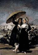 Francisco de goya y Lucientes Les Jeunes or the Young Ones oil painting artist